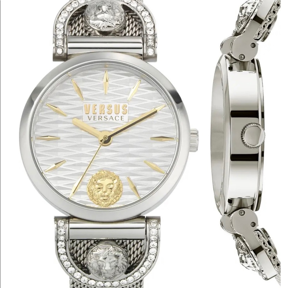 VERSUS VERSACE Iseo Mesh Strap Watch